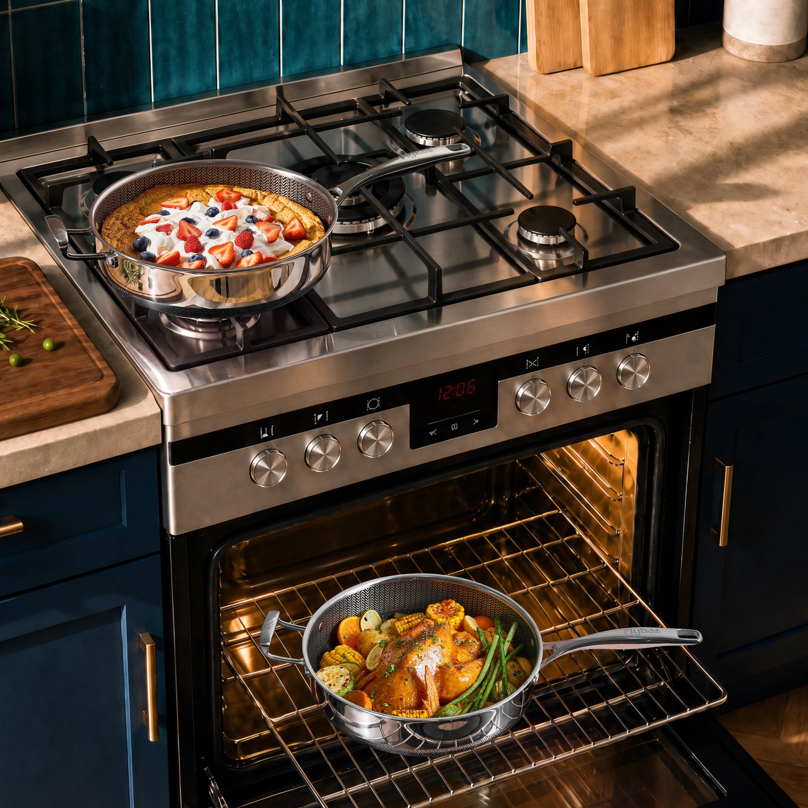 NO-FUSS COOKING, START TO FINISH