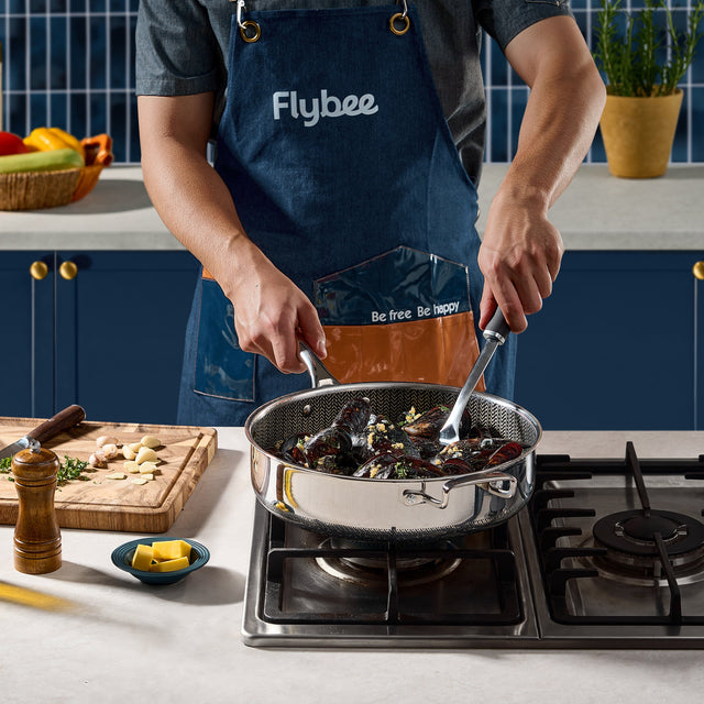 Flybee 3-Piece Frying Pan Set